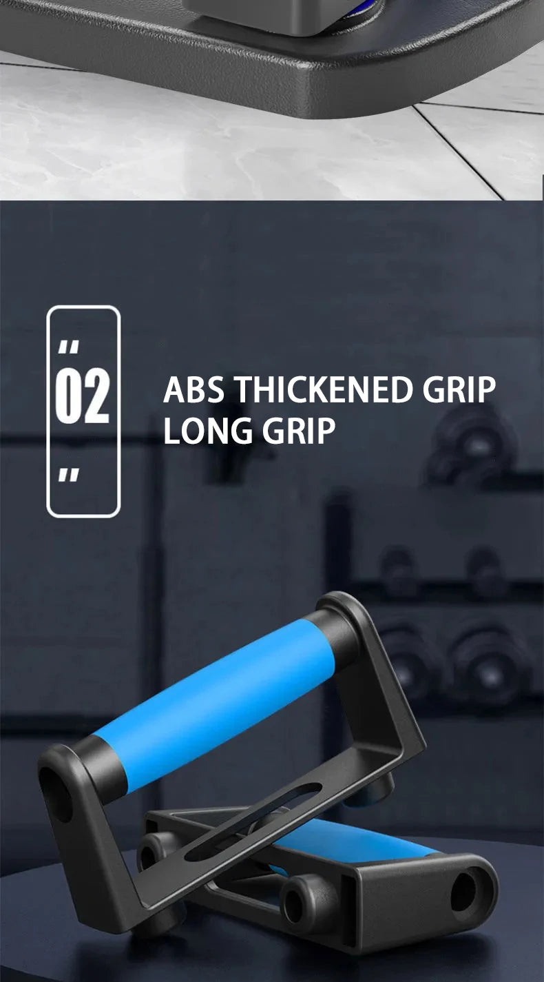 Ensemble de planche de push-up portable, barre multifonctionnelle, équipement de fitness pliable, entraînement de la poitrine, de l'abdomen, des bras et du dos