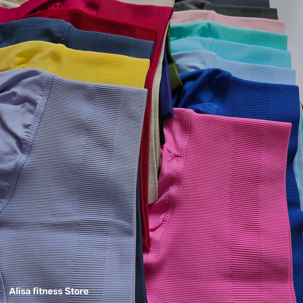 Shorts de yoga taille haute d'été, contrôle du ventre, shorts de fitness sans couture, shorts de course sexy, pantalon de fitness, leggings de yoga de couleur unie
