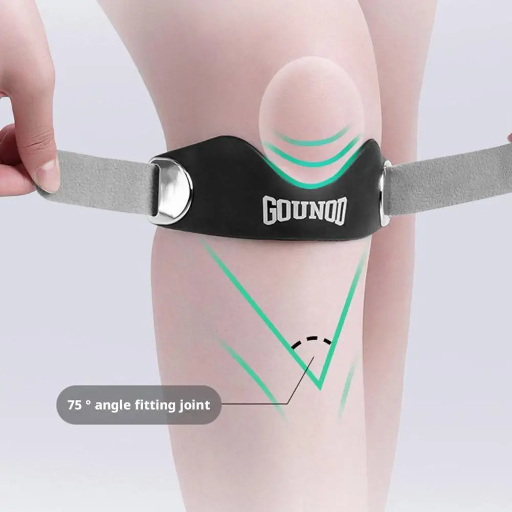 Genouillères à pression coussin, sangle de rotule, 1 pièce/2 pièces, genouillère de Sport réglable, douce, pressurisée, soutien de la rotule du genou, pulls