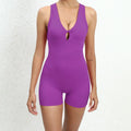 Ccombinaison sport femme, combinaison de gymnastique dos nu pour femmes, salopette de sport, vêtements d'entraînement de yoga pour femmes, ensemble de vêtements de fitness, combinaison de batterie