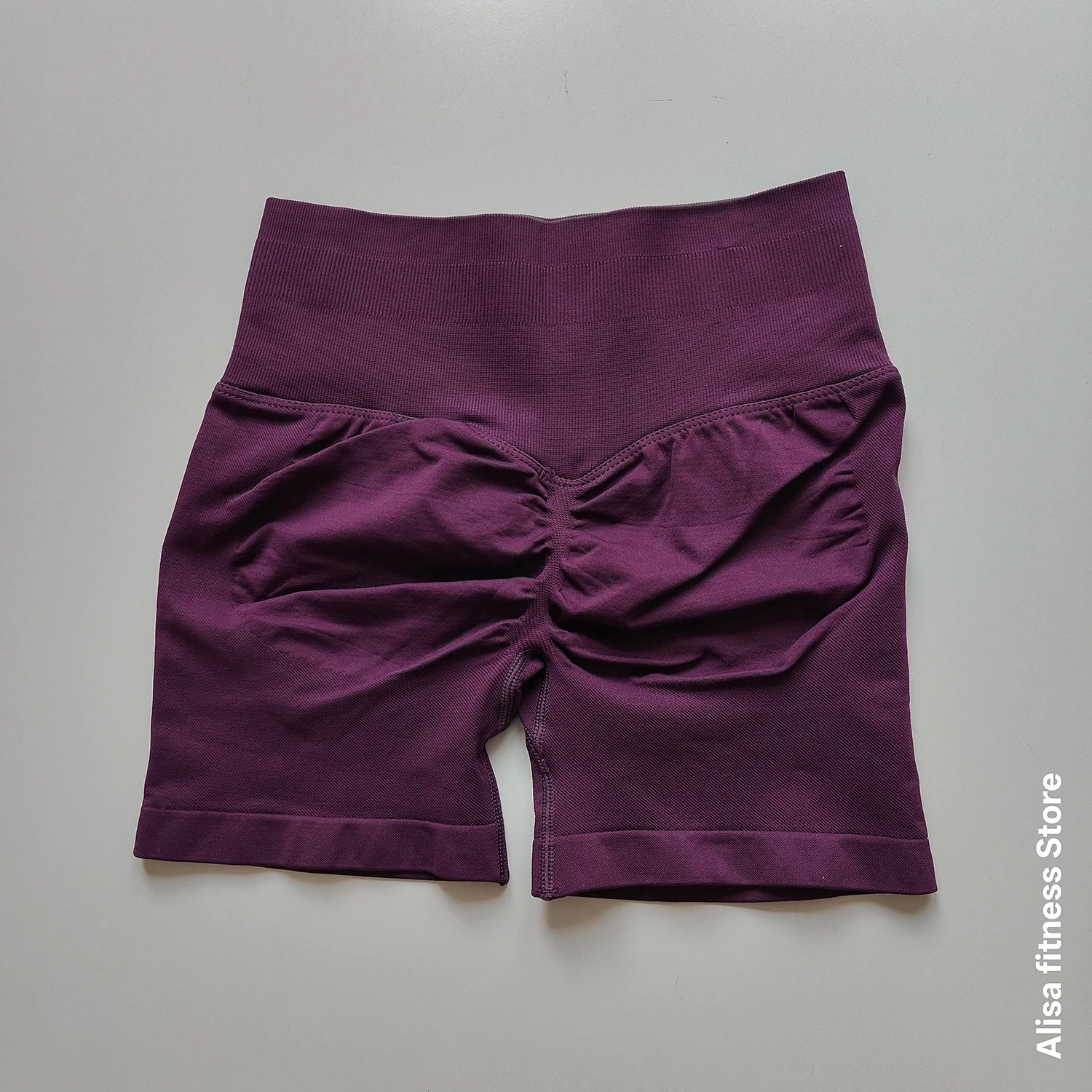 Shorts de yoga taille haute d'été, contrôle du ventre, shorts de fitness sans couture, shorts de course sexy, pantalon de fitness, leggings de yoga de couleur unie