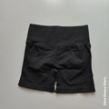 Shorts de yoga taille haute d'été, contrôle du ventre, shorts de fitness sans couture, shorts de course sexy, pantalon de fitness, leggings de yoga de couleur unie
