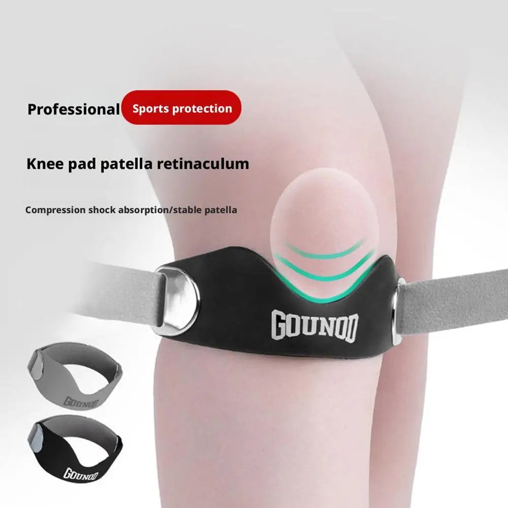 Genouillères à pression coussin, sangle de rotule, 1 pièce/2 pièces, genouillère de Sport réglable, douce, pressurisée, soutien de la rotule du genou, pulls