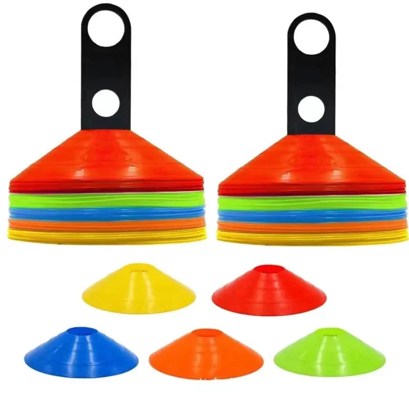 12 pièces évitement d'obstacles sport enfants Football patinage à roulettes équipement d'entraînement professionnel Pan cône Agile accessoires de sport