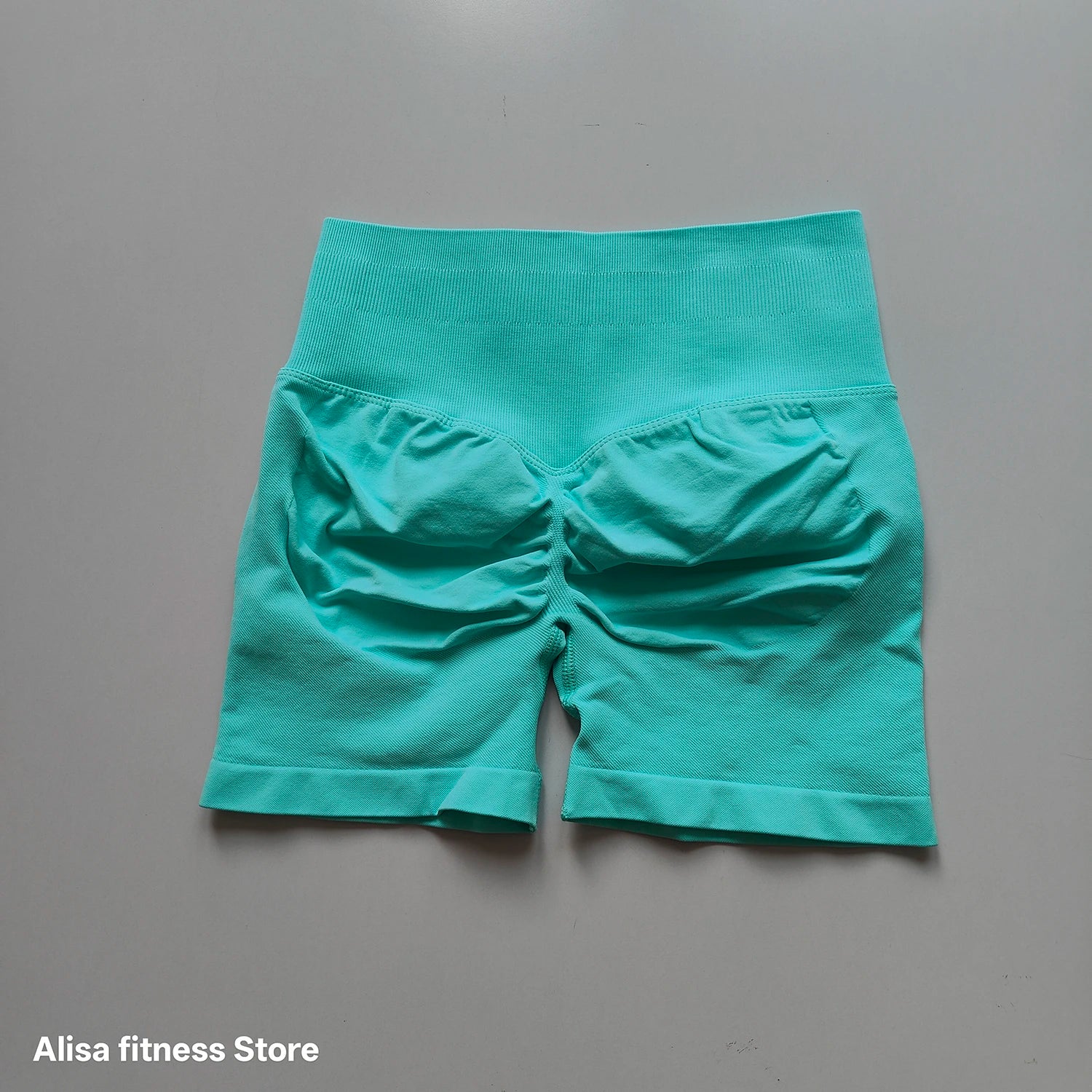 Shorts de yoga taille haute d'été, contrôle du ventre, shorts de fitness sans couture, shorts de course sexy, pantalon de fitness, leggings de yoga de couleur unie