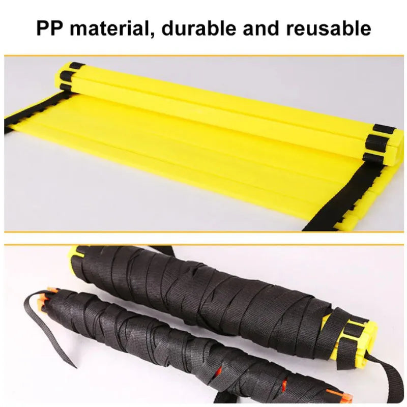 Échelles d'agilité en nylon pour l'entraînement de vitesse et le sport, sangles d'agilité, équipement d'échelle d'énergie pour l'entraînement de football, flexibilité
