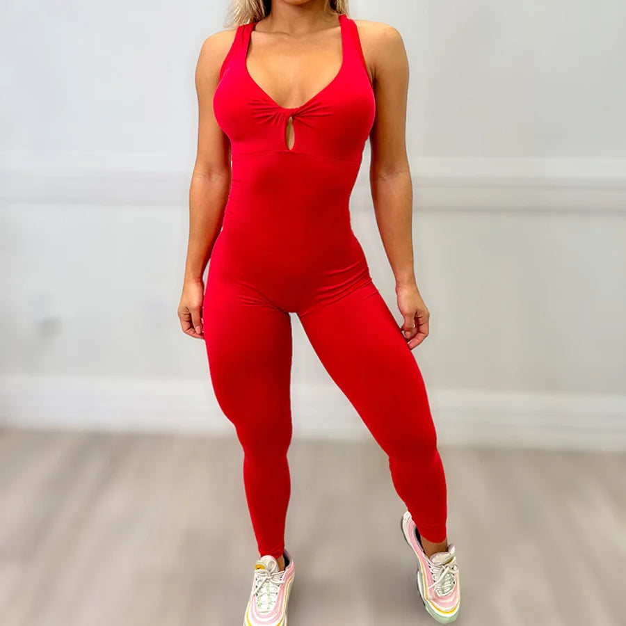 Ccombinaison sport femme, combinaison de gymnastique dos nu pour femmes, salopette de sport, vêtements d'entraînement de yoga pour femmes, ensemble de vêtements de fitness, combinaison de batterie