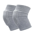 Genouillères de Compression élastiques pour sport, 2 pièces, protection du genou, éponge épaisse, Support pour la danse, l'entraînement