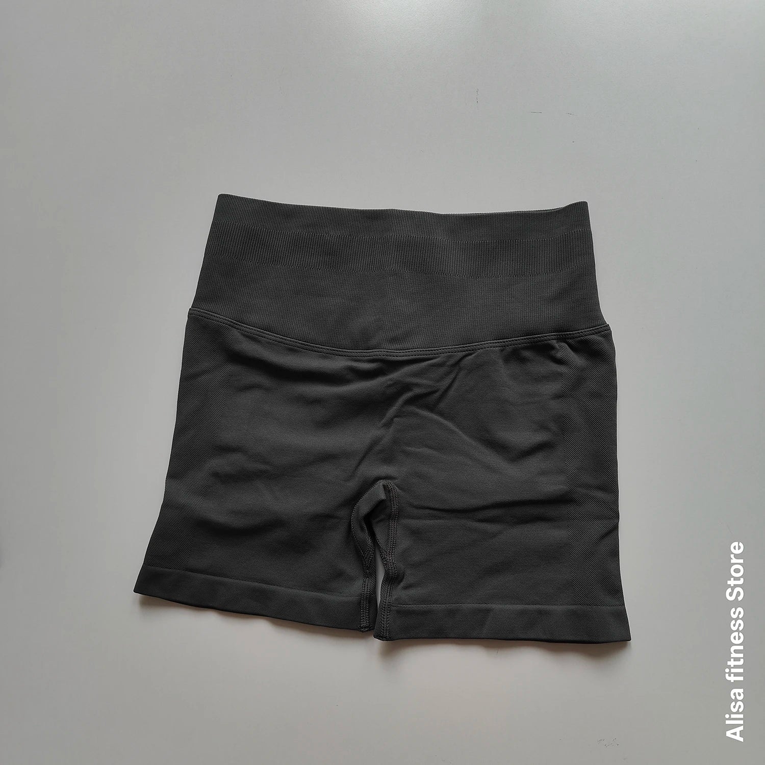 Shorts de yoga taille haute d'été, contrôle du ventre, shorts de fitness sans couture, shorts de course sexy, pantalon de fitness, leggings de yoga de couleur unie