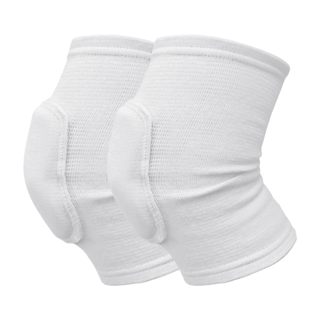 Genouillères de Compression élastiques pour sport, 2 pièces, protection du genou, éponge épaisse, Support pour la danse, l'entraînement