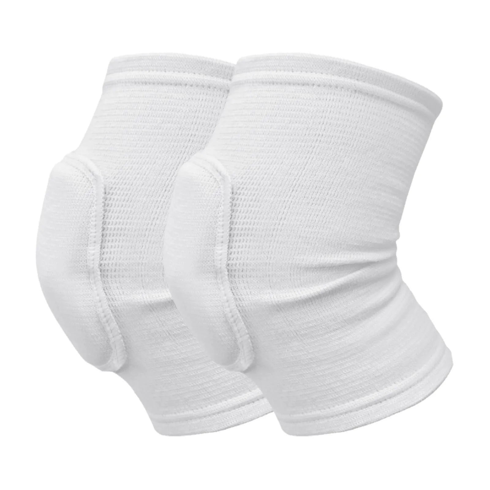 Genouillères de Compression élastiques pour sport, 2 pièces, protection du genou, éponge épaisse, Support pour la danse, l'entraînement