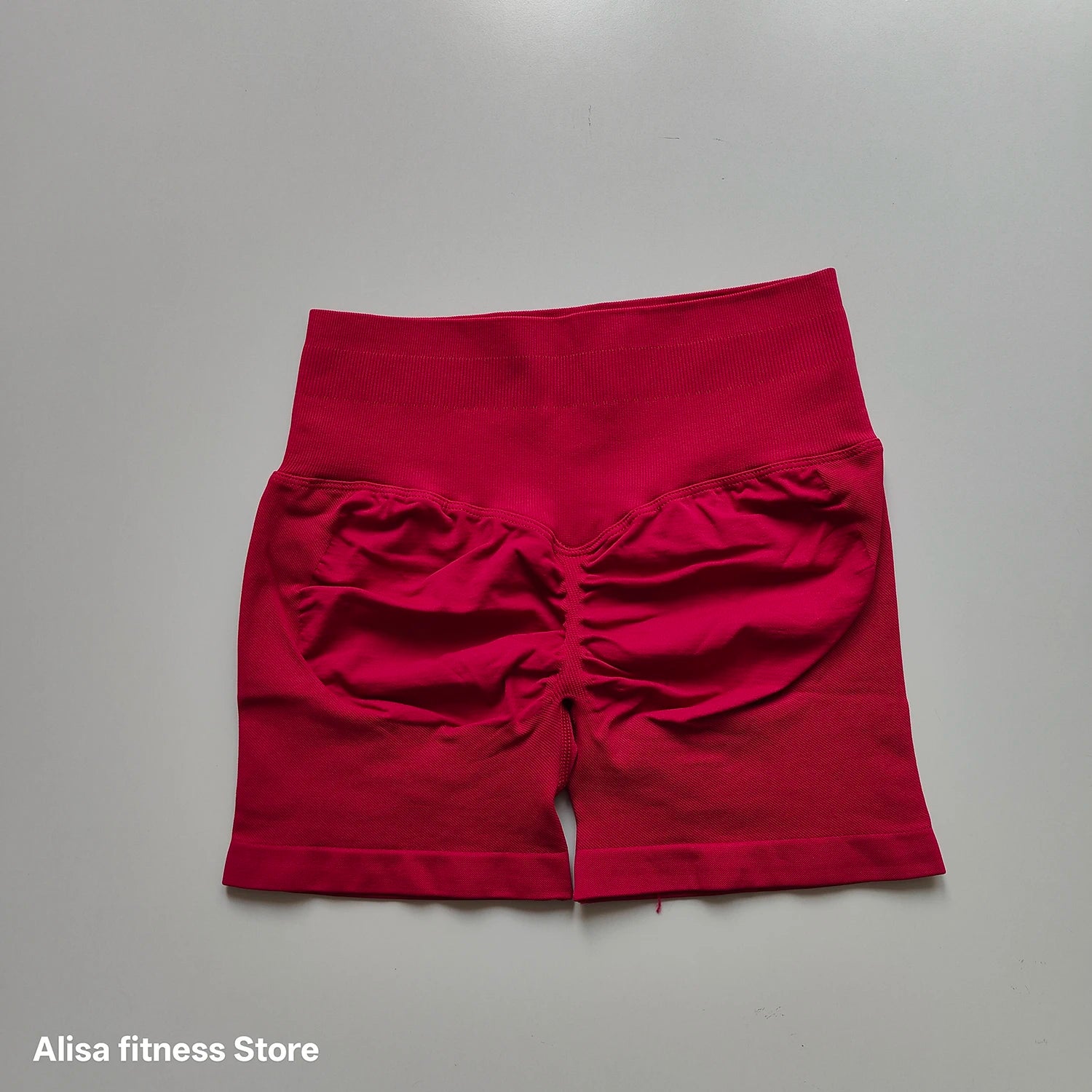 Shorts de yoga taille haute d'été, contrôle du ventre, shorts de fitness sans couture, shorts de course sexy, pantalon de fitness, leggings de yoga de couleur unie