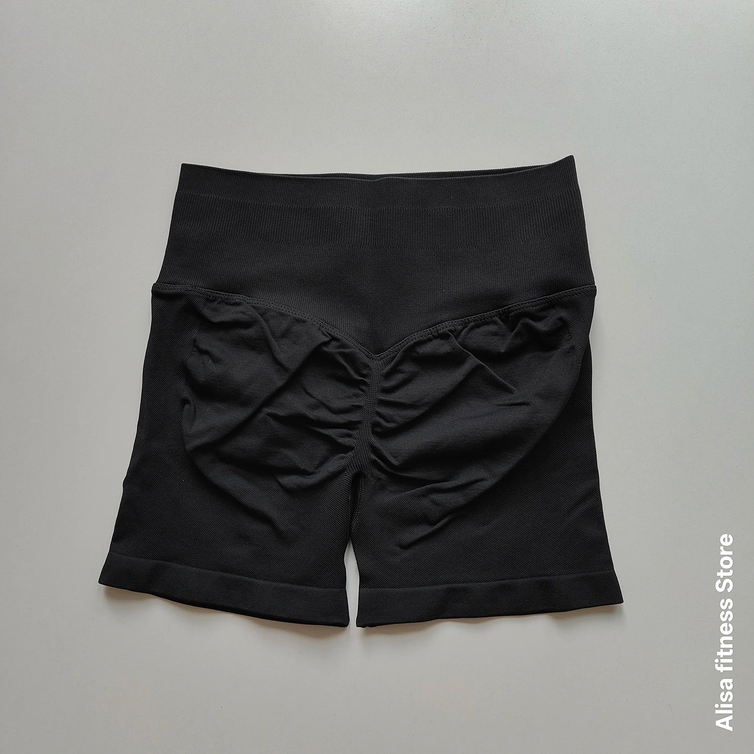 Shorts de yoga taille haute d'été, contrôle du ventre, shorts de fitness sans couture, shorts de course sexy, pantalon de fitness, leggings de yoga de couleur unie