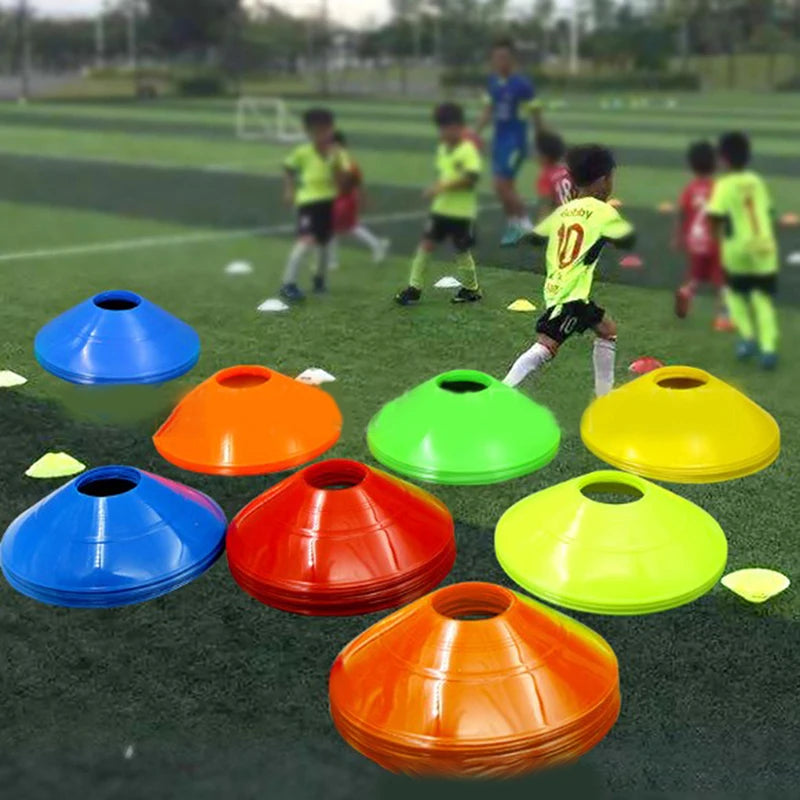 12 pièces évitement d'obstacles sport enfants Football patinage à roulettes équipement d'entraînement professionnel Pan cône Agile accessoires de sport