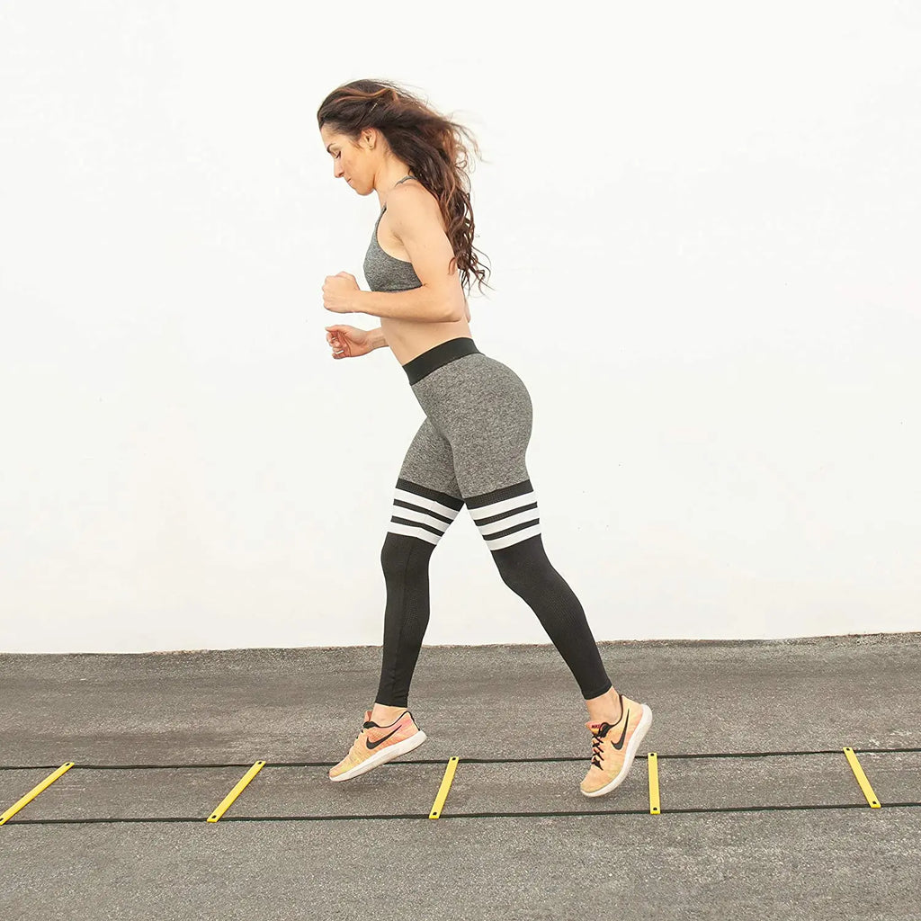 Échelles d'agilité en nylon pour l'entraînement de vitesse et le sport, sangles d'agilité, équipement d'échelle d'énergie pour l'entraînement de football, flexibilité